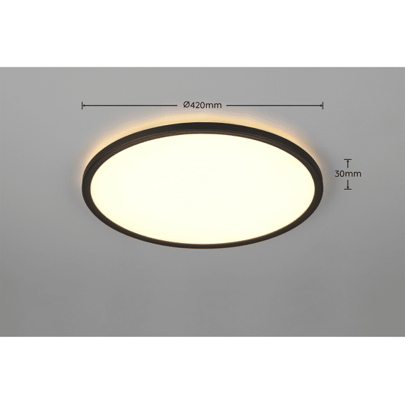 Reality Plafonniere Joko incl. 1 X LED 22 Watt 2700 - 6500K 2700 Lm.
