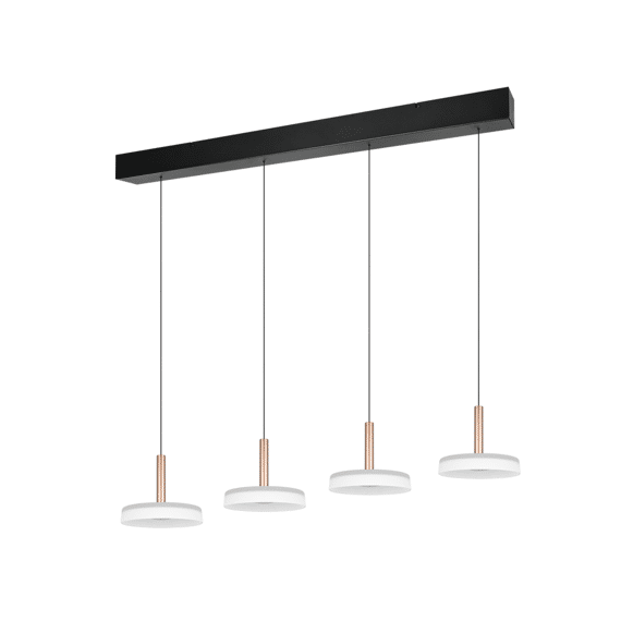 Trio Hanglamp Celeste incl. 4 X LED 7.5 Watt 3000K 750 Lm.