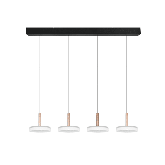Trio Hanglamp Celeste incl. 4 X LED 7.5 Watt 3000K 750 Lm.