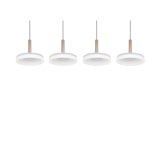 Trio Hanglamp Celeste incl. 4 X LED 7.5 Watt 3000K 750 Lm.