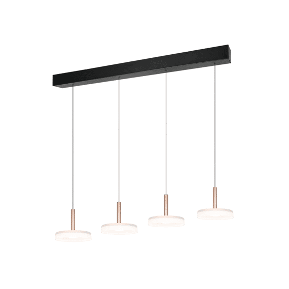 Trio Hanglamp Celeste incl. 4 X LED 7.5 Watt 3000K 750 Lm.