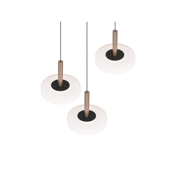 Trio Hanglamp Celeste incl. 3 X LED 7.5 Watt 3000K 750 Lm.