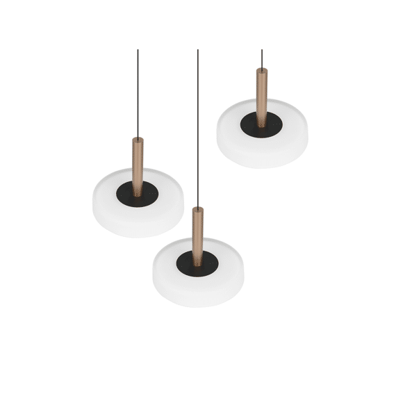 Trio Hanglamp Celeste incl. 3 X LED 7.5 Watt 3000K 750 Lm.