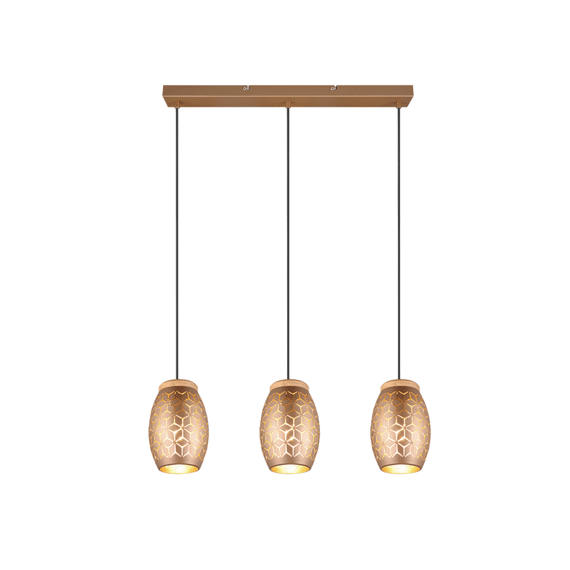 Reality Hanglamp Bidar 3xE27 Max.28 W