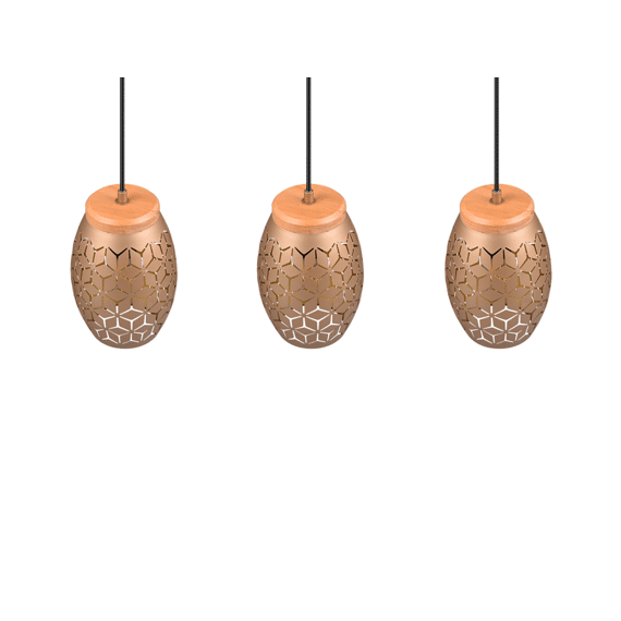Reality Hanglamp Bidar 3xE27 Max.28 W