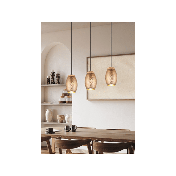 Reality Hanglamp Bidar 3xE27 Max.28 W