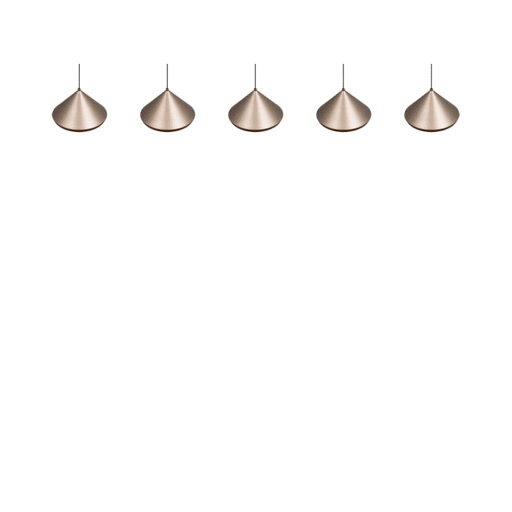 Trio Hanglamp Laguna incl. 1 X LED 5 Watt 2300+3000+4000K 500 Lm.