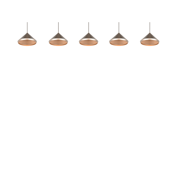 Trio Hanglamp Laguna incl. 1 X LED 5 Watt 2300+3000+4000K 500 Lm.