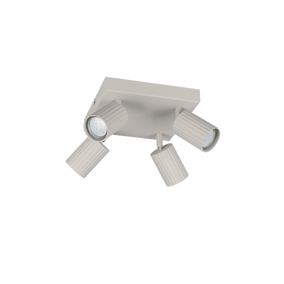 Trio Spot Soka 4xgu10 Max.10 W