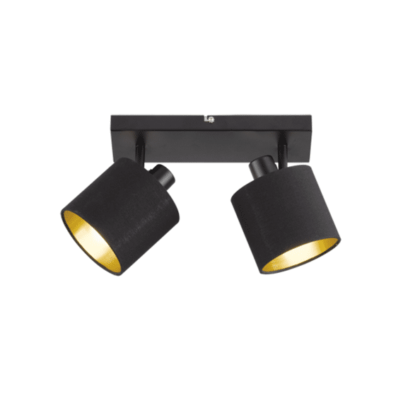 Reality Spot Tommy 2xe14 Max.28 W textiel Goud