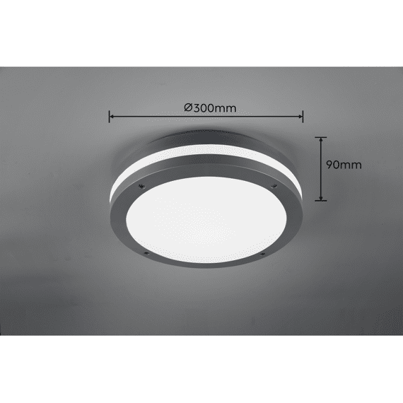Trio Plafonniere Piave incl. 1 X LED 11 Watt 3000K 1180 Lm.