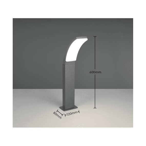 Reality Palen Beja incl. 1 X LED 12.5 Watt 4000K 1650 Lm.