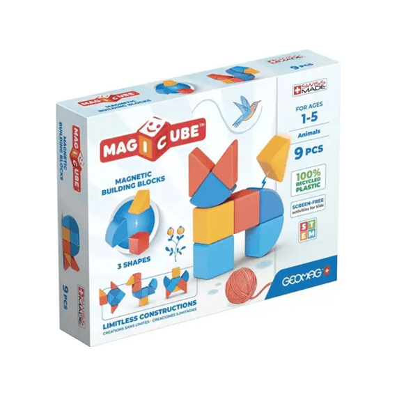 Geomag Magicube Animals 9-delig
