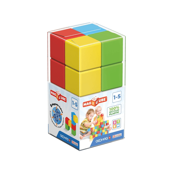 Geomag Magicube Full Color Recycled Crystal 8-delig