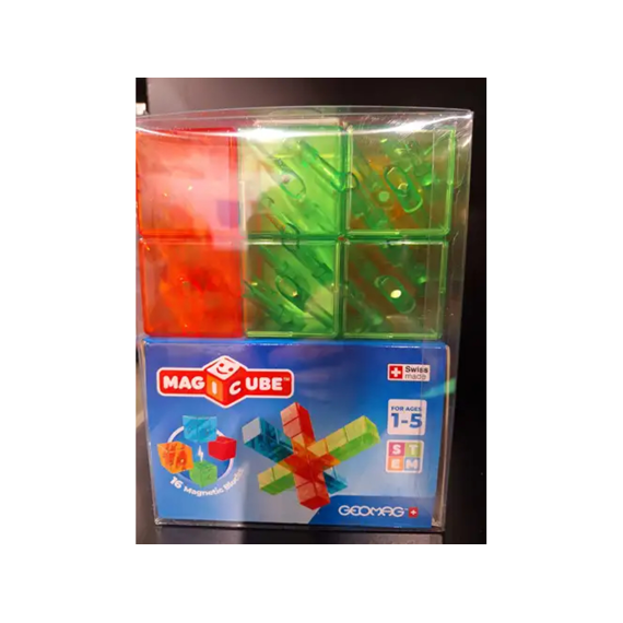 Geomag Magicube Gem Colors Crystal 16-delig