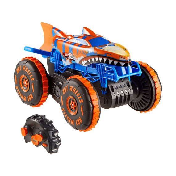 Hot Wheels Monster Trucks Tiger Shark Climber Rc Vehicle