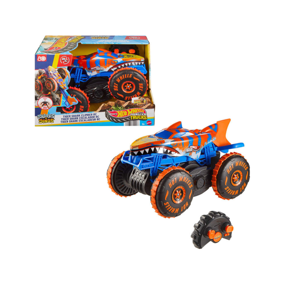 Hot Wheels Monster Trucks Tiger Shark Climber Rc Vehicle