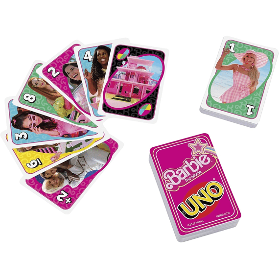 Barbie The Movie Uno Cards Game