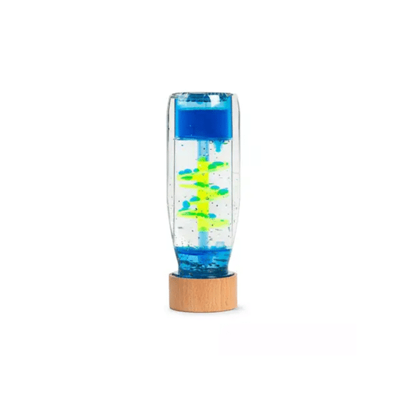 Petit Boum Sensorische Fles Spiral Blue
