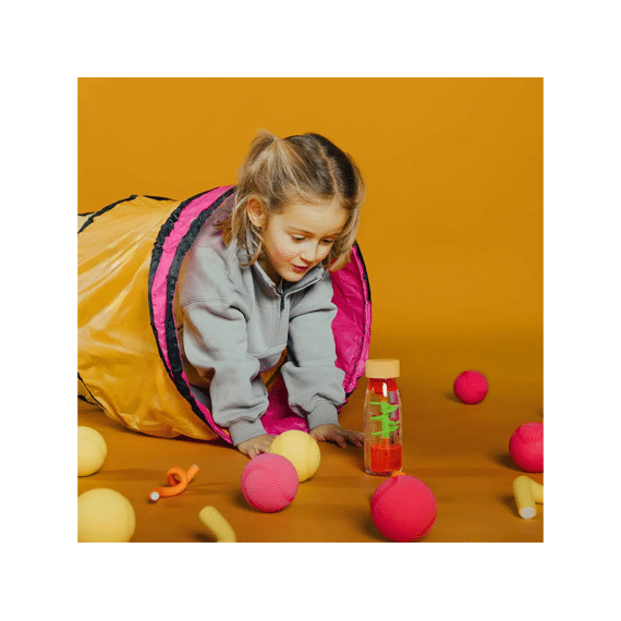 Petit Boum Sensorische Fles Spiral Pink