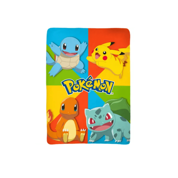 Pokemon Plaid 100x140cm Family