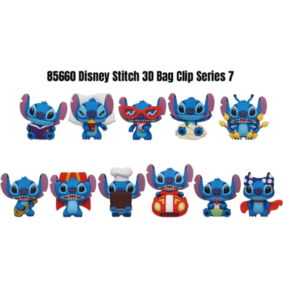 Stitch 3d Sleutelhanger Foam Assortiment Prijs Per Stuk