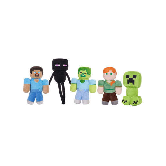 Minecraft Pluche 30cm Assortiment Prijs Per Stuk