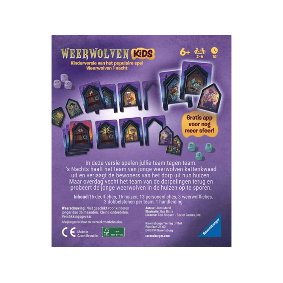 Spel Weerwolven Kids - Nacht Van De Jonge Weerwolven