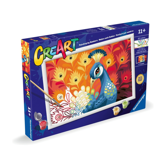 Creart Volwassen Large Proud Peacock