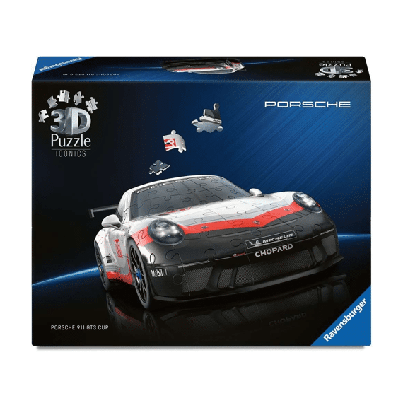 Ravensburger Puzzel 3d Iconics: Porsche 911 Gt3 Cup