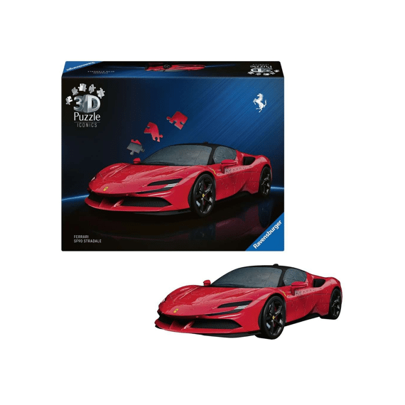 Ravensburger Puzzel 3d Iconics: Ferrari Sf90 Stradale