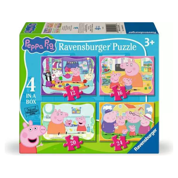 Ravensburger Puzzel 12-16-20-24 Stuks Peppa Pig