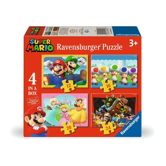 Ravensburger Puzzel 12-16-20-24 Stuks Super Mario