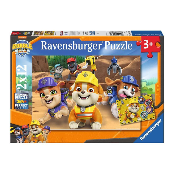 Ravensburger Puzzel 2x12 Stuks Rubble & Crew