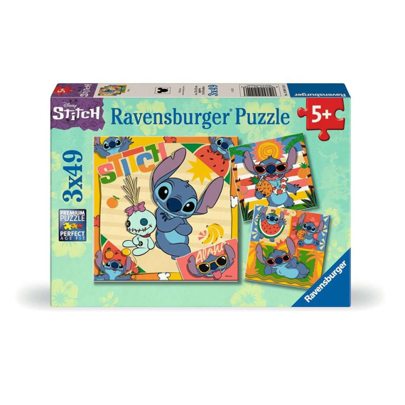 Ravensburger Puzzel 3x49 Stuks Disney Stitch