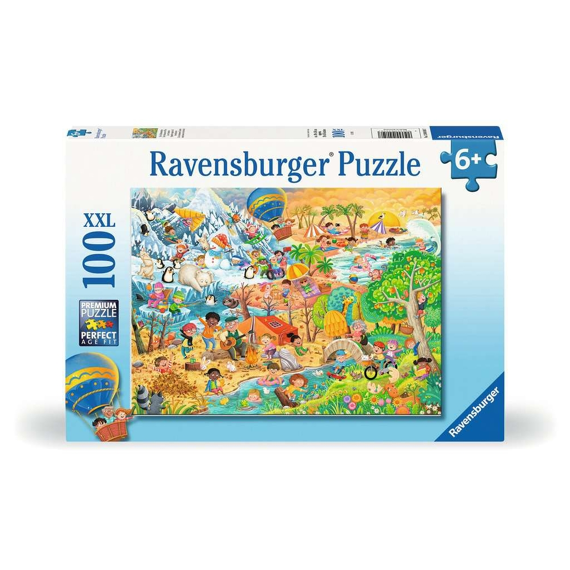 Ravensburger Puzzel 100 Stuks Xxl Four Seasons Of Fun