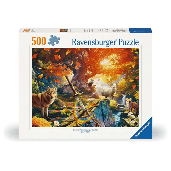 Ravensburger Puzzel 500 Stuks Het Bos Van Excalibur