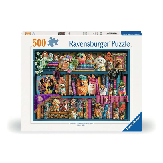 Ravensburger Puzzel 500 Stuks Precious Porcelain Pugs