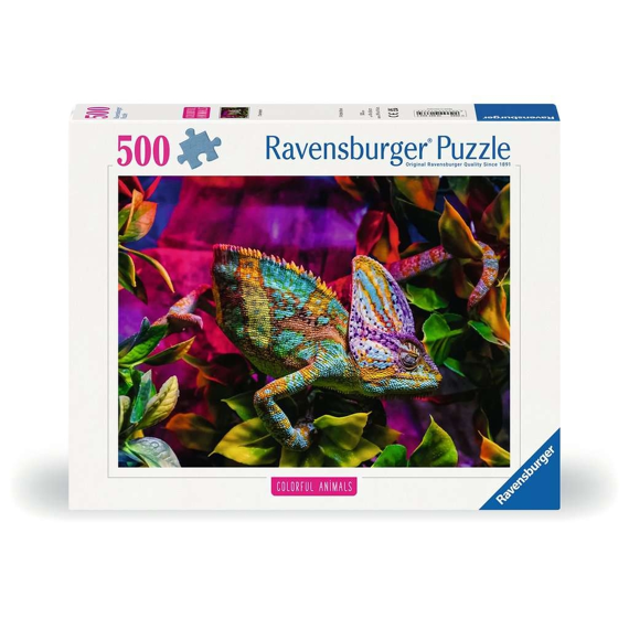 Ravensburger Puzzel 500 Stuks Colorful Animals Chameleon