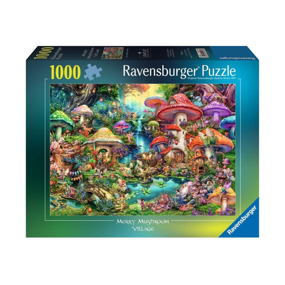 Ravensburger Puzzel 1000 Stuks Merry Mushroom Village