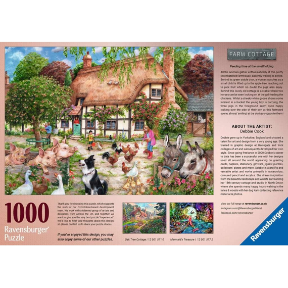 Ravensburger Puzzel 1000 Stuks Farm Cottage