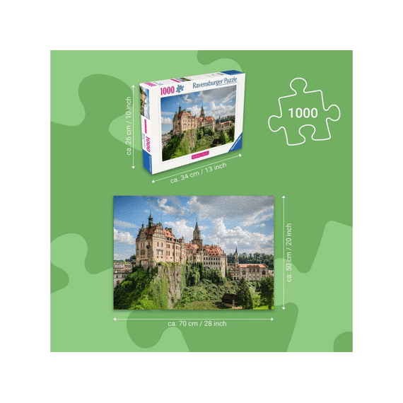 Ravensburger Puzzel 1000 Stuks Beautifull Castles Sigmaringen Castle Germany