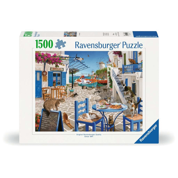 Ravensburger Puzzel 1500 Stuks Cats Of Mykonos