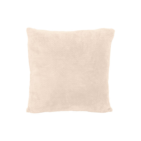 Tiseco Kussen Jacquard Flanel Pippa 45x45 Cm - Ivoor