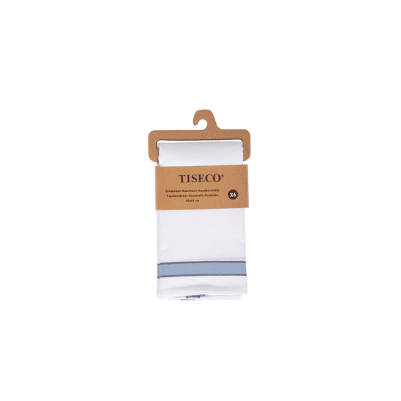 Tiseco Herenzakdoeken - Alto2 - 40x40 - Set/6 - Indigo