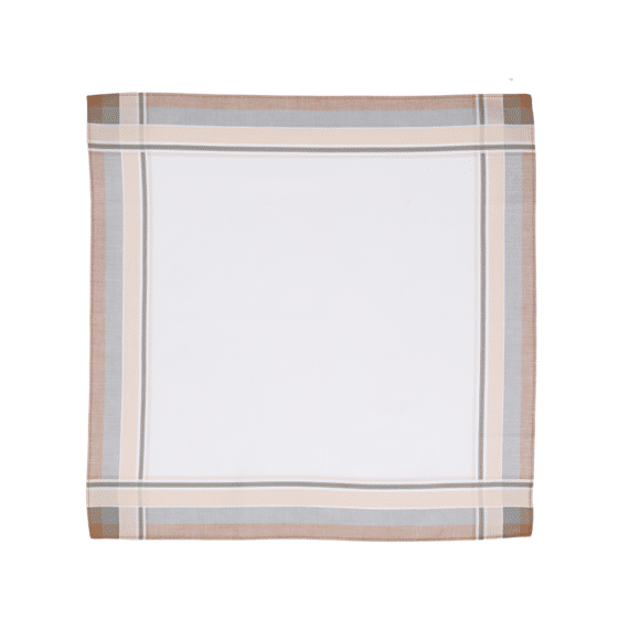 Tiseco Herenzakdoeken - Regal2 - 42x42 - Set/3 - Indiantan