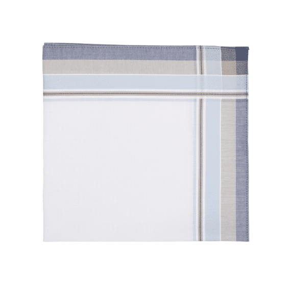 Tiseco Herenzakdoeken - Regal2 - 42x42 - Set/3 - Indigo