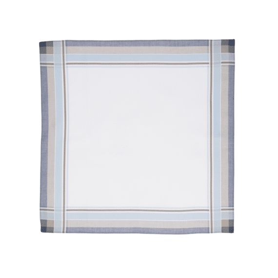 Tiseco Herenzakdoeken - Regal2 - 42x42 - Set/3 - Indigo