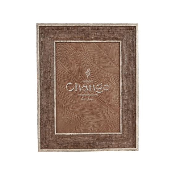 Fotolijst Fien (13x18) Donker Bruin Polystone 19x24x2cm
