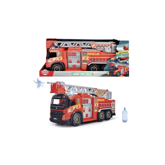Giant Brandweerwagen Met Licht En Geluid 57cm